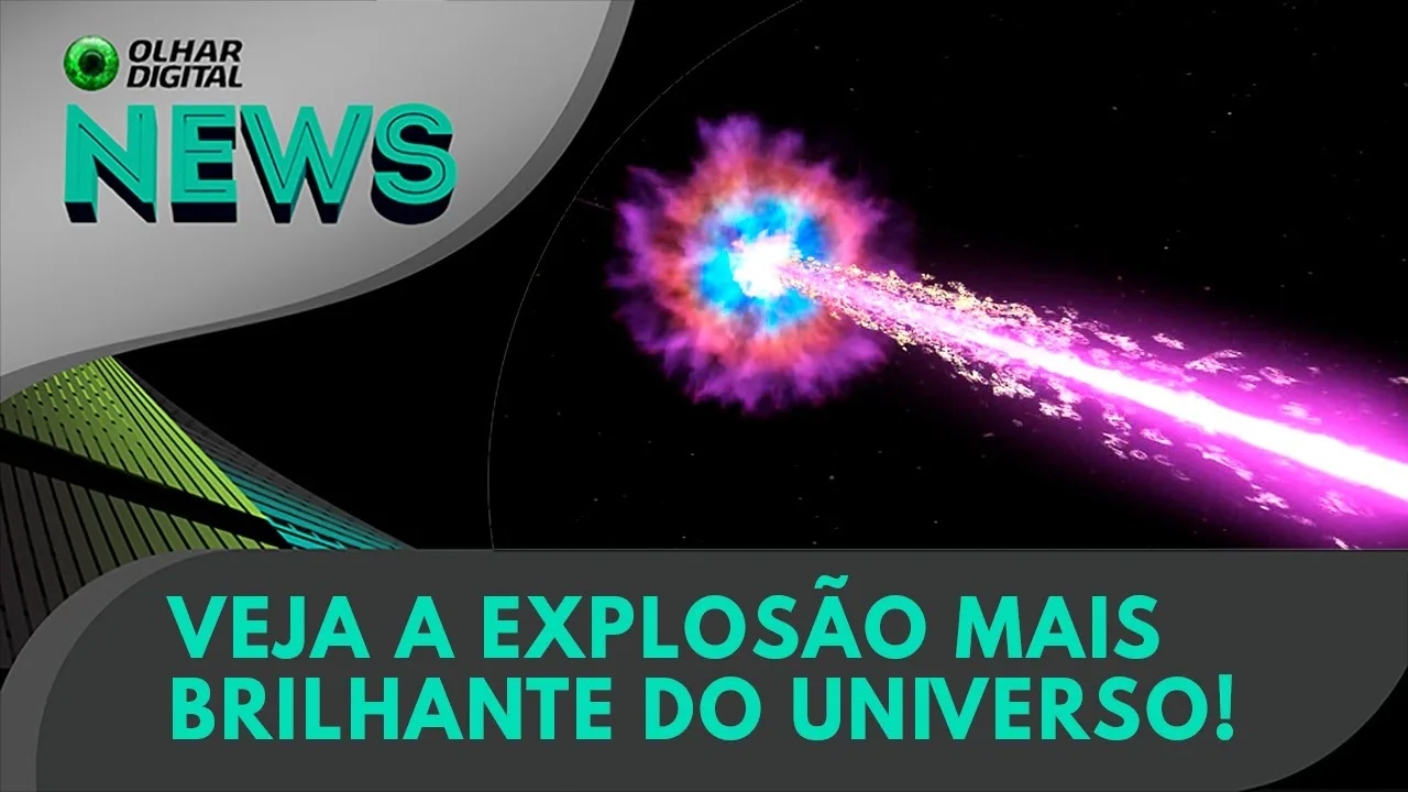 Ao Vivo | Veja a explosão mais brilhante do universo!  | 13/06/2023 | #OlharDigital