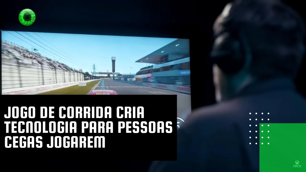 Jogo de corrida cria tecnologia para pessoas cegas jogarem