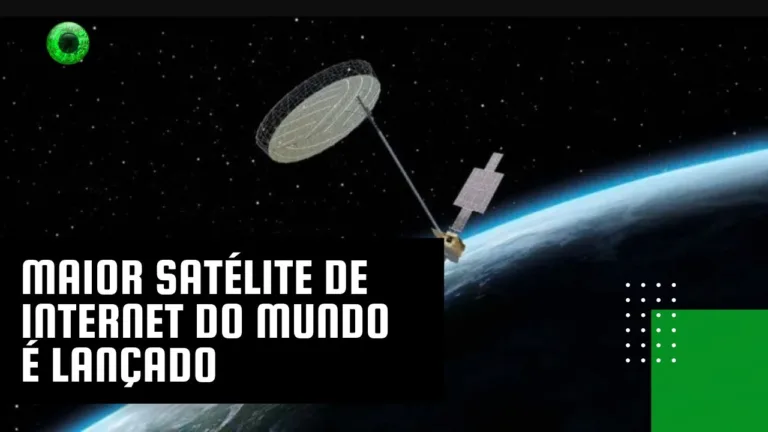 Maior satélite de internet do mundo é lançado
