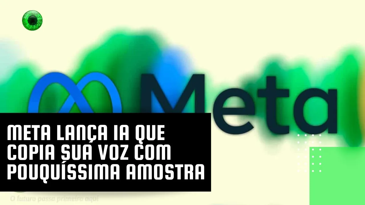 Meta lança IA que copia sua voz com pouquíssima amostra