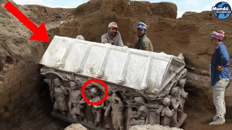 Sarcófago de mármore de 2 MIL ANOS pode ser a prova de que a guerra de Tróia realmente aconteceu!