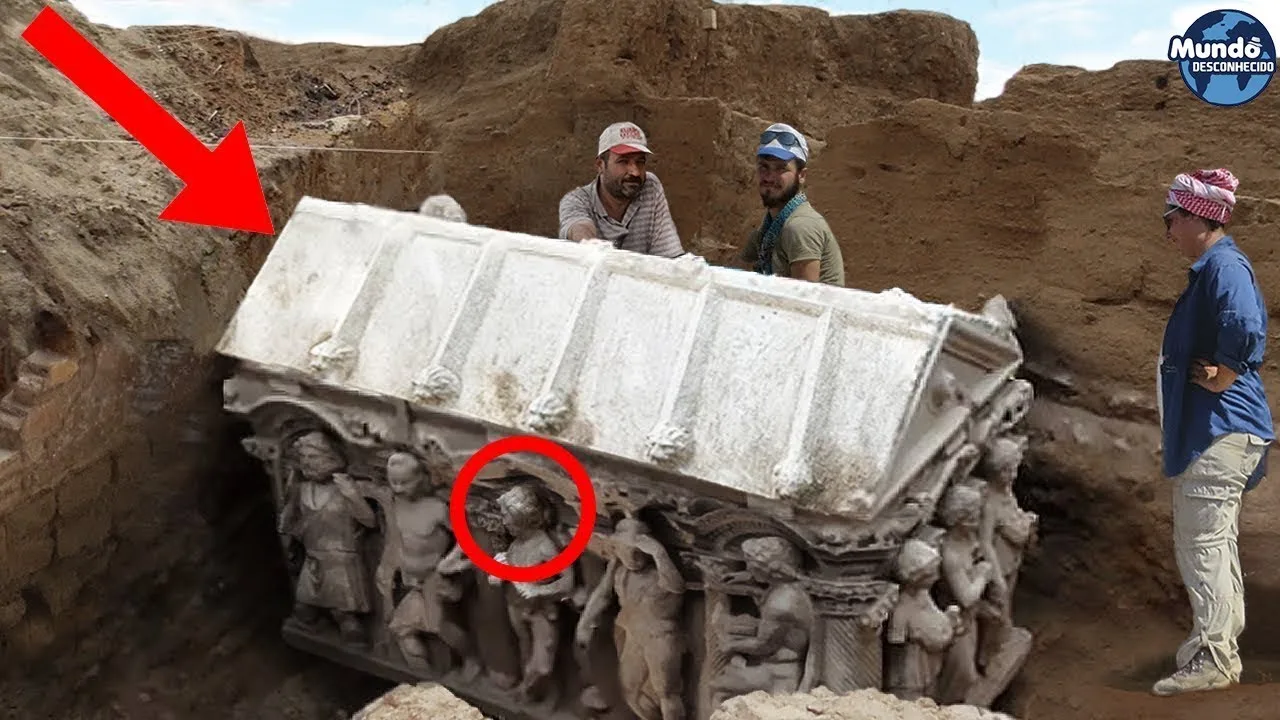 Sarcófago de mármore de 2 MIL ANOS pode ser a prova de que a guerra de Tróia realmente aconteceu!