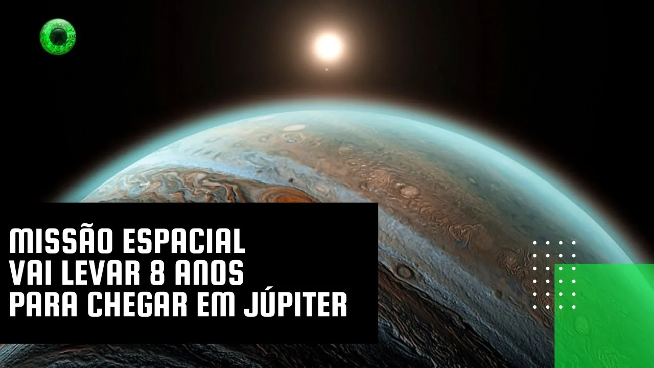Missão espacial vai levar 8 anos para chegar em Júpiter