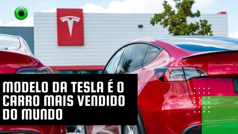 Modelo da Tesla é o carro mais vendido do mundo