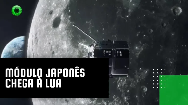 Módulo japonês chega à Lua