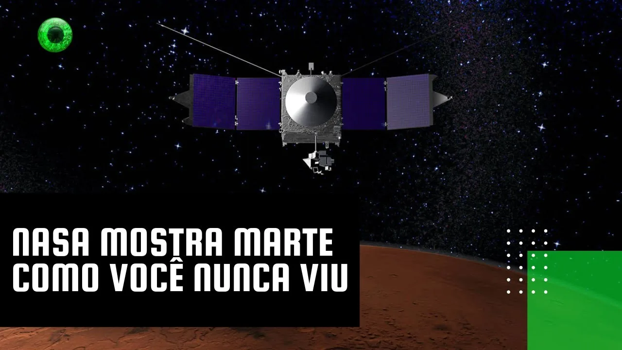 NASA mostra Marte como você nunca viu