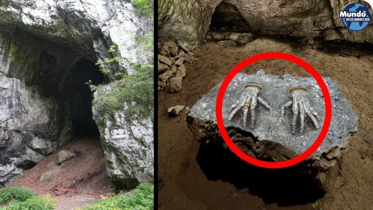 NINGUÉM sabe o que aconteceu nesta caverna há milhares de anos