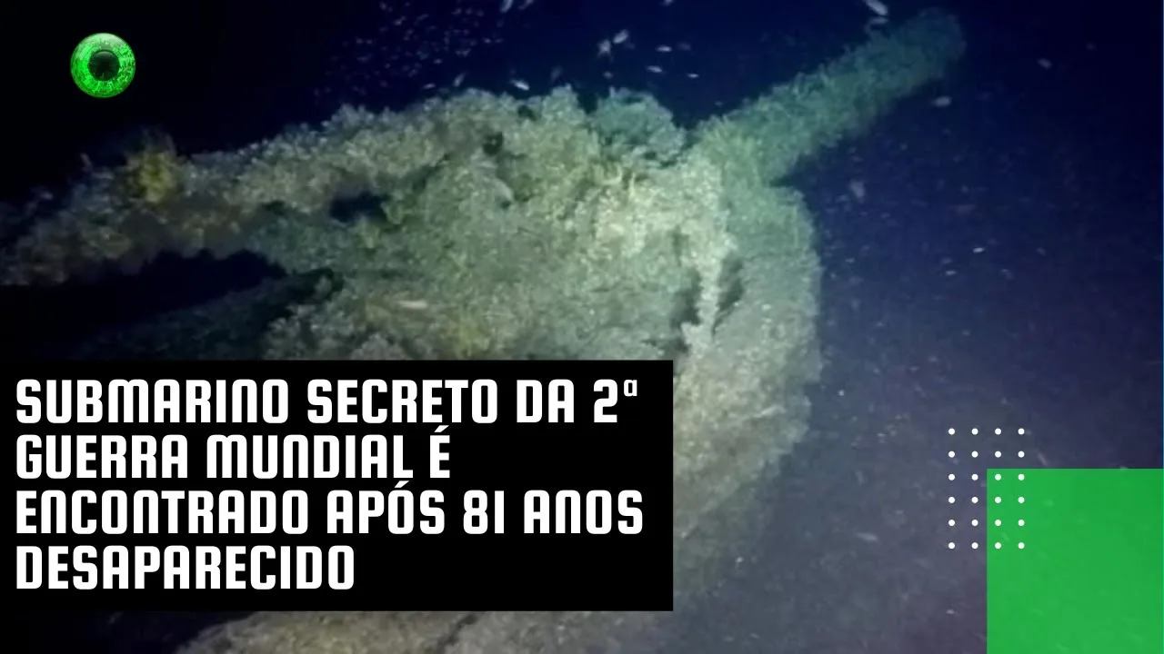 Submarino secreto da 2ª Guerra Mundial é encontrado após 81 anos desaparecido