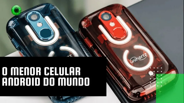 O menor celular Android do mundo