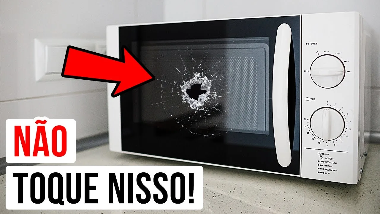 O que acontece se houver um buraco no seu micro-ondas