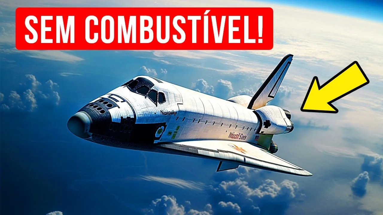 O que acontece se uma nave espacial ficar sem combustível