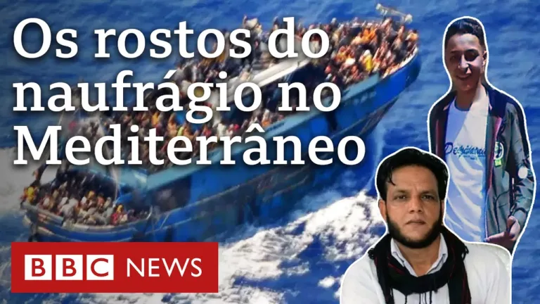 O vilarejo que tinha 28 homens em barco naufragado no Mediterrâneo