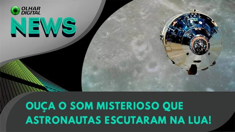 Ao Vivo | Ouça o som misterioso que astronautas escutaram na Lua!  | 26/05/2023 | #OlharDigital