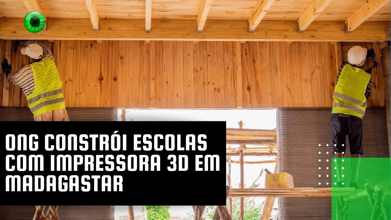 ONG constrói escolas com impressora 3D em Madagastar