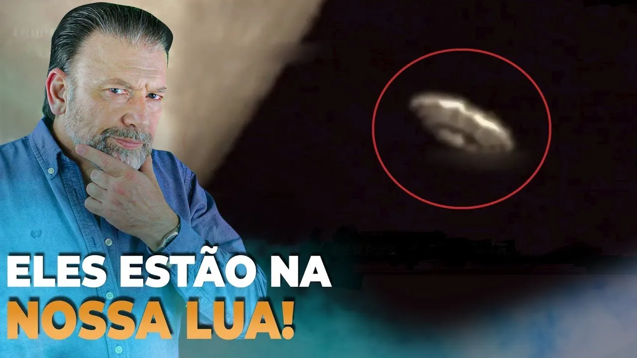 Ovnis Misteriosos Avistados na Lua  A Prova Está Aqui