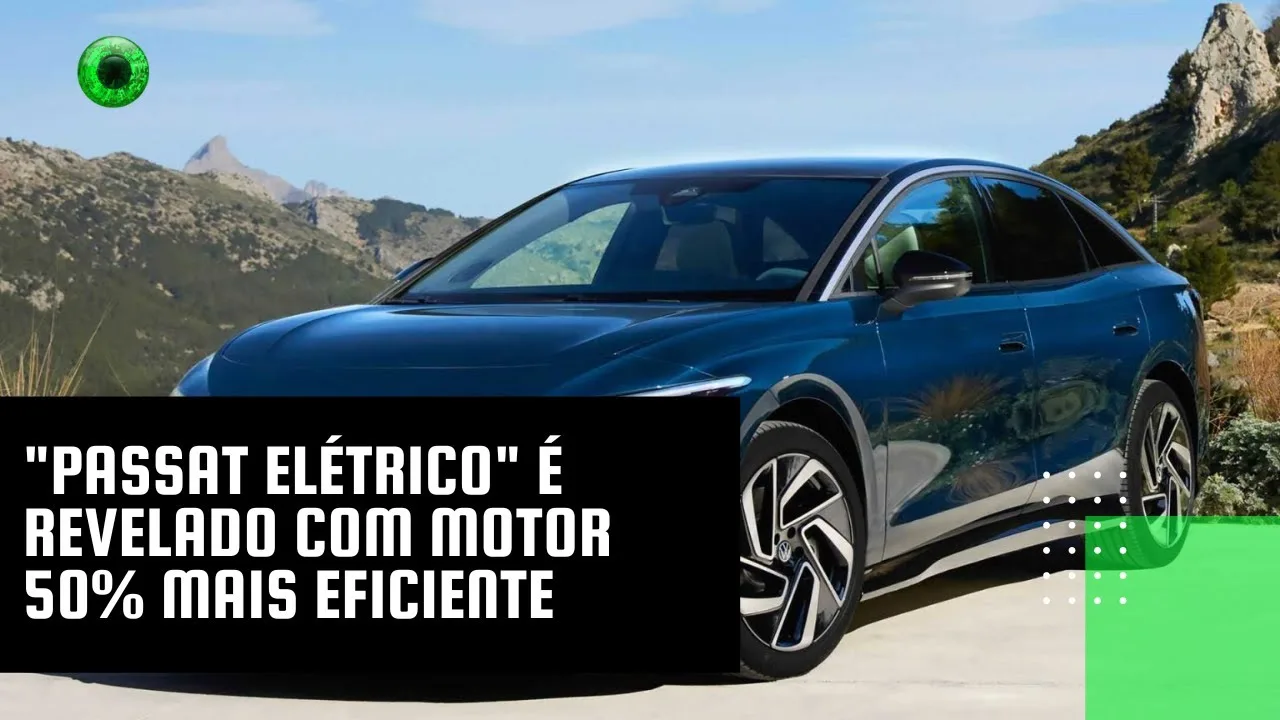 "Passat elétrico" é revelado com motor 50% mais eficiente