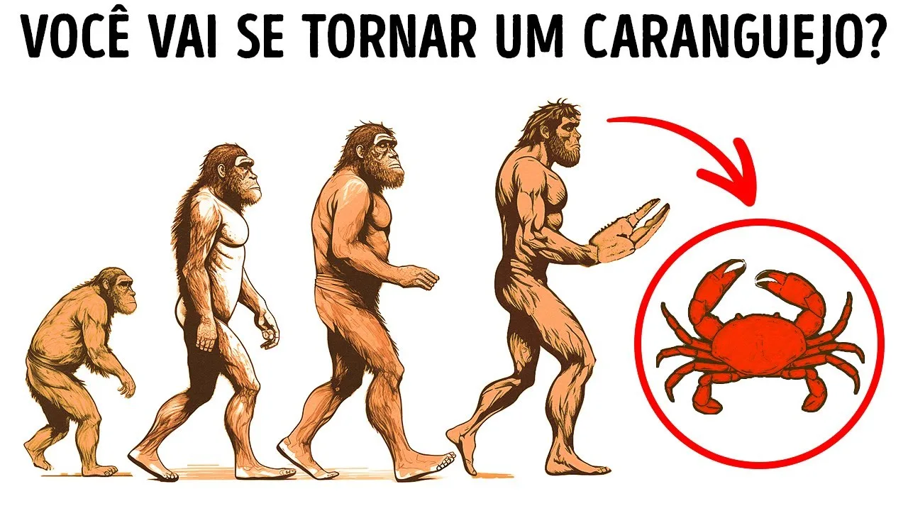 Por Que a Evolução Transforma Tudo em Caranguejos