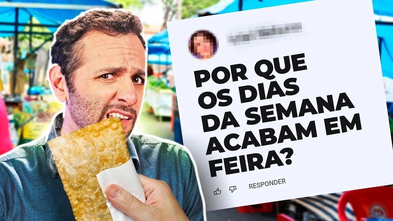 Por que DIAS da SEMANA ACABAM em FEIRA? Iberê responde!