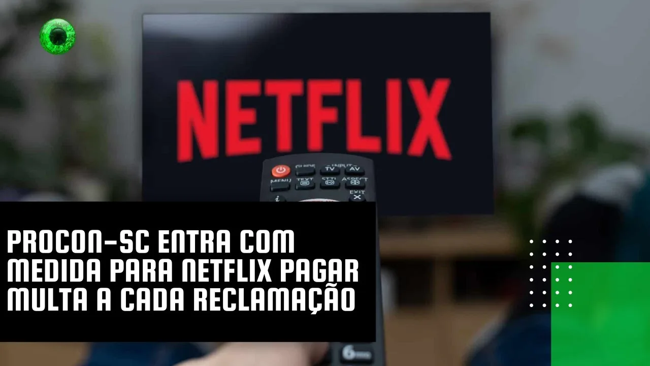 Procon-SC entra com medida para Netflix pagar multa a cada reclamação