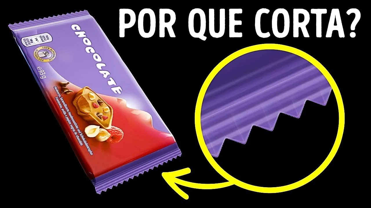 Por Que os Sacos de Salgadinhos Têm Estes Cortes + 19 Segredos de Embalagens