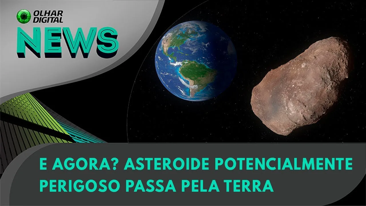 Ao Vivo | E agora? Asteroide potencialmente perigoso passa pela Terra | 14/06/2023 | #OlharDigital