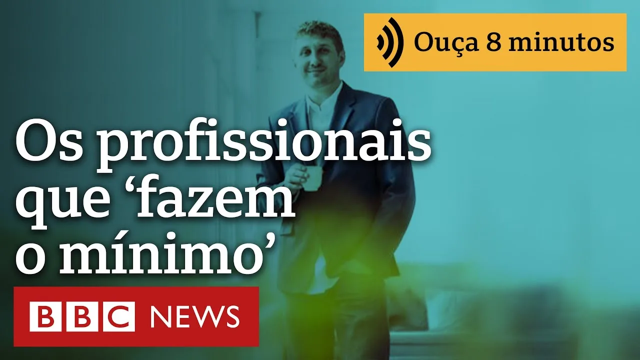 Os profissionais que se orgulham de fazer o mínimo possível no trabalho