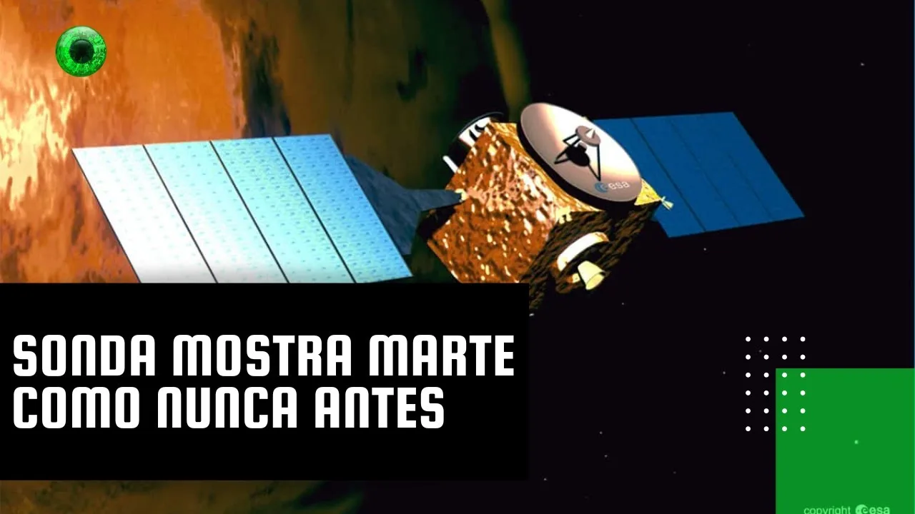 Sonda mostra Marte como nunca antes