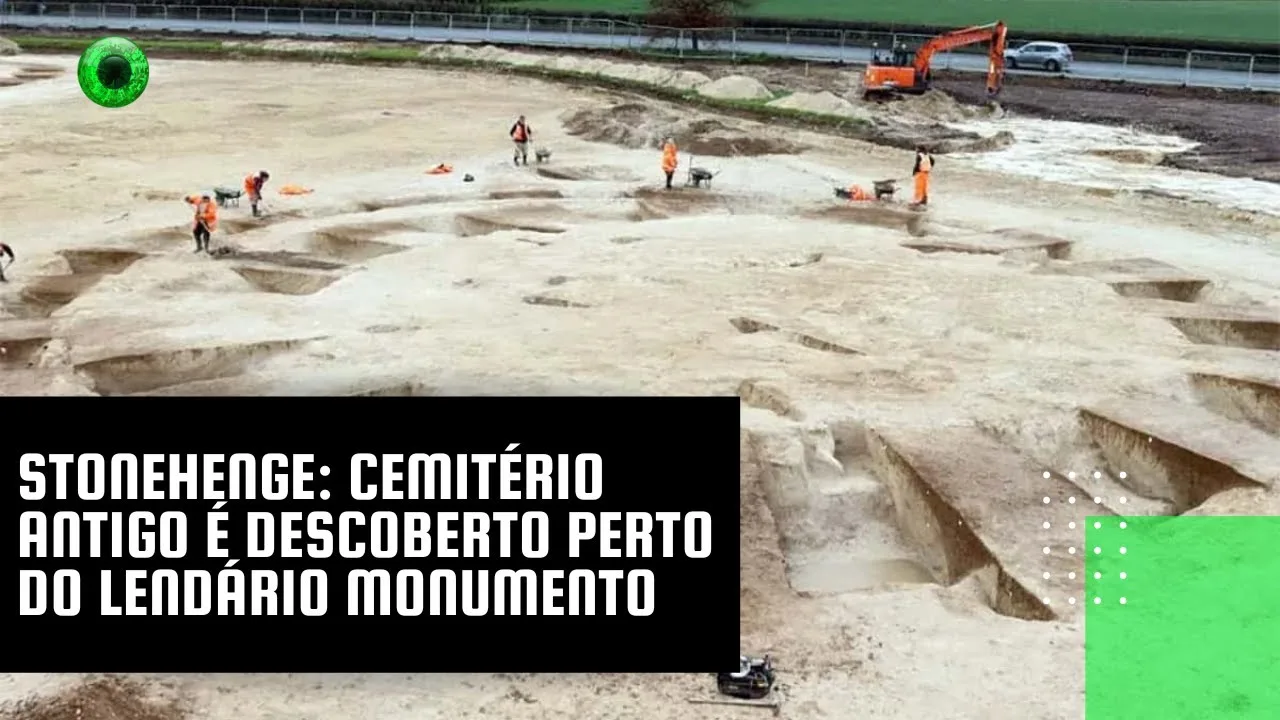 Stonehenge: cemitério antigo é descoberto perto do lendário monumento