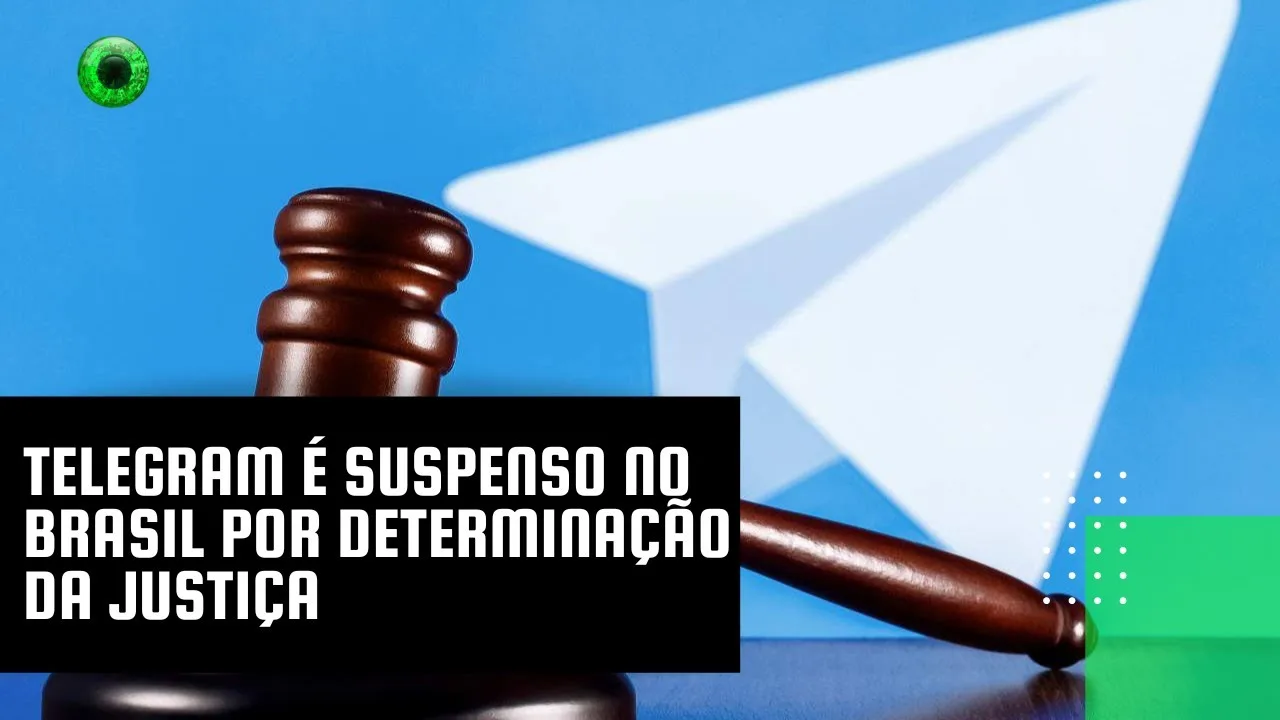 Telegram é suspenso no Brasil por determinação da Justiça