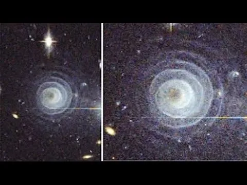 TELESCÓPIO HUBBLE DETECTA ESTRANHA ESTRUTURA ESPIRAL