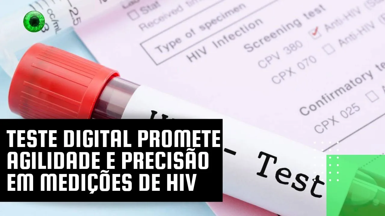 Teste digital promete agilidade e precisão em medições de HIV