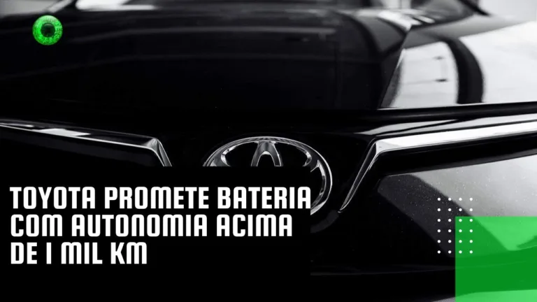 Toyota promete bateria com autonomia acima de 1 mil km