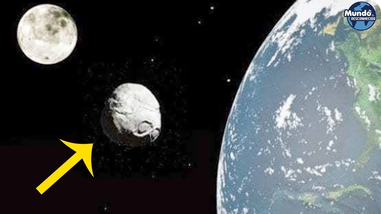 Um Objeto Estranho está circulando a Terra como uma Segunda Lua