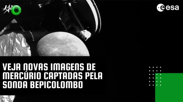 Veja novas imagens de Mercúrio captadas pela sonda BepiColombo