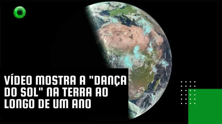 Vídeo mostra a “dança do Sol” na Terra ao longo de um ano