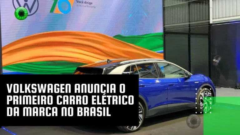 Volkswagen anuncia o primeiro carro elétrico da marca no Brasil
