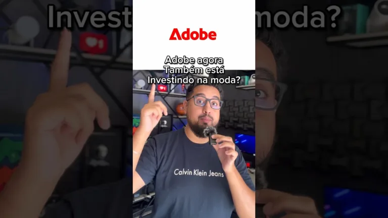 Adobe está também investindo na moda?