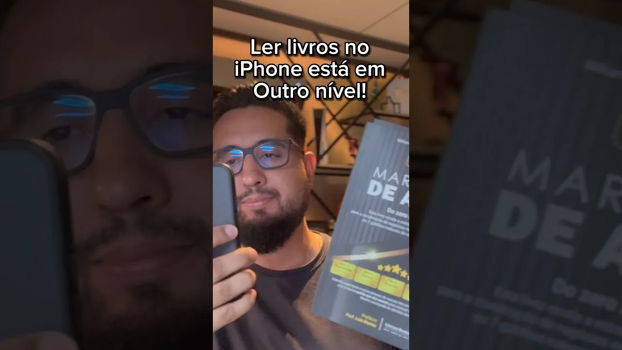 Aplicativo de livros do iPhone está em outro nível