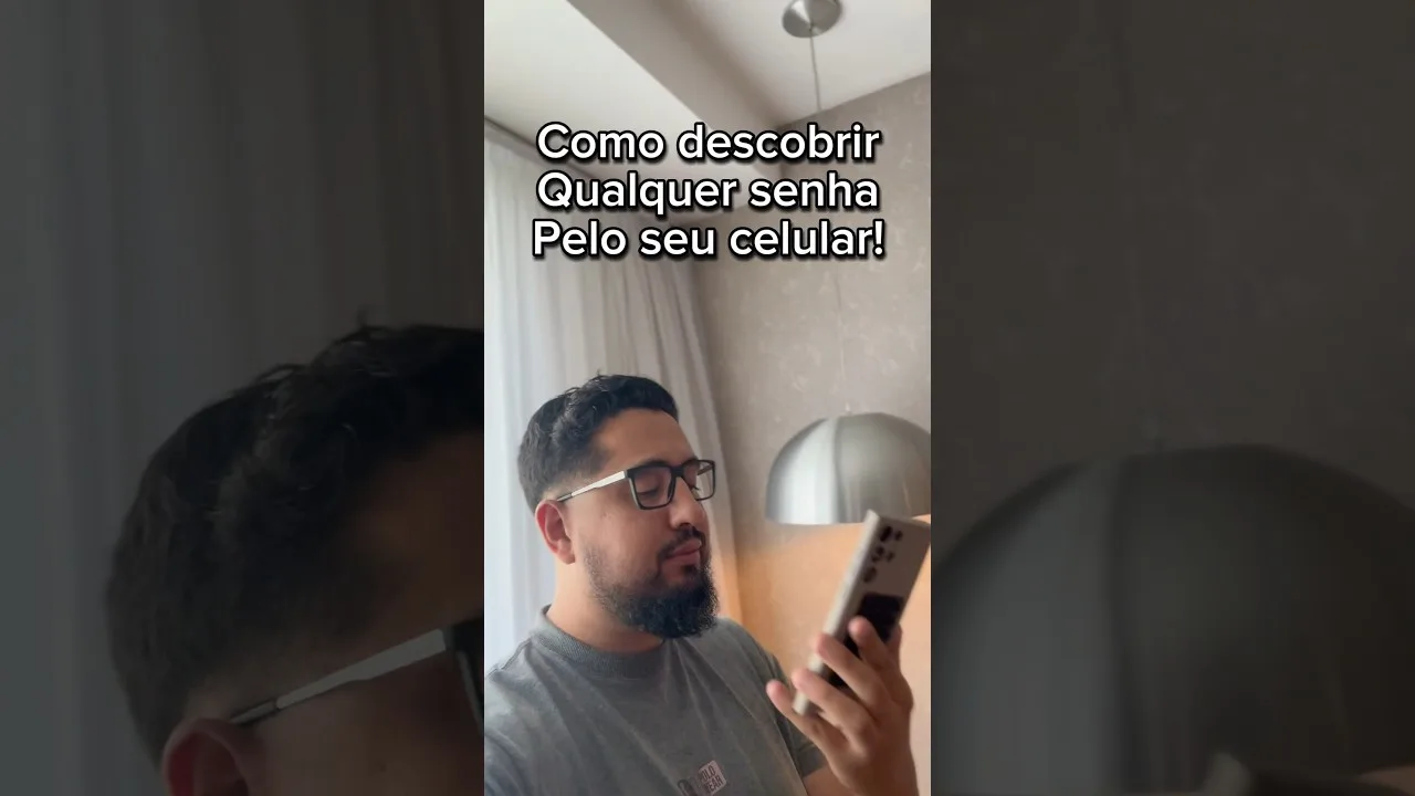 Como descobrir qualquer senha de suas redes sociais no teu celular