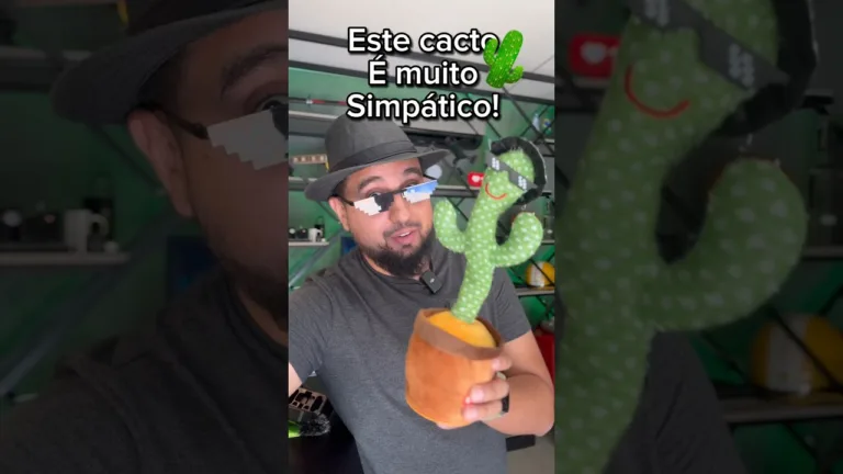 Este cacto é muito simpático