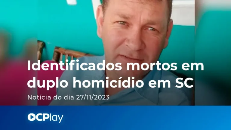 Identificados mortos em duplo homicídio em SC