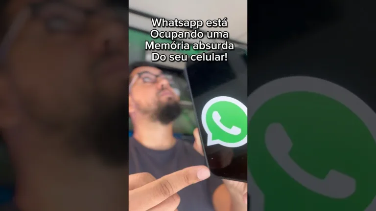 Liberando muita memória do celular com Whatsapp