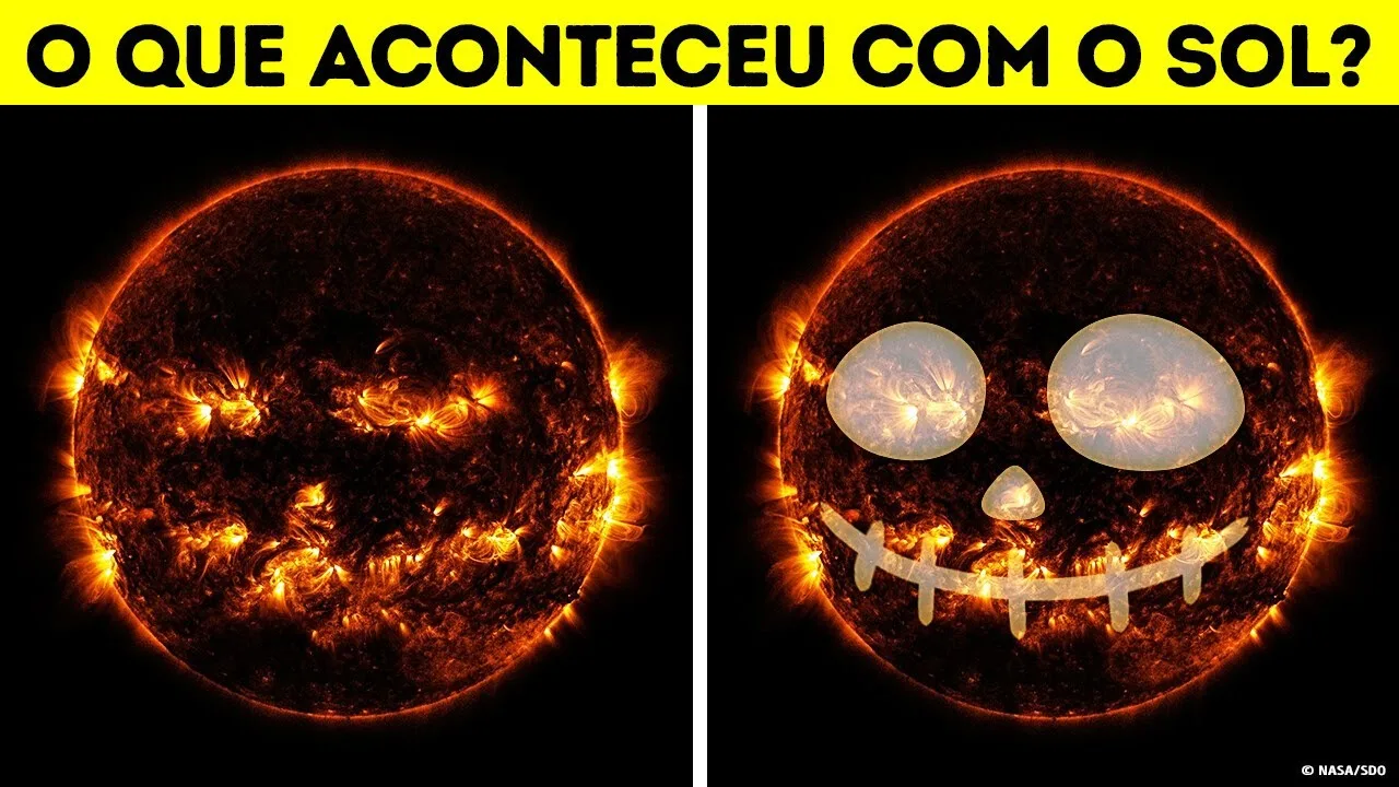 O Sol de Jack-o-Lantern e outras coisas assustadoras no espaço