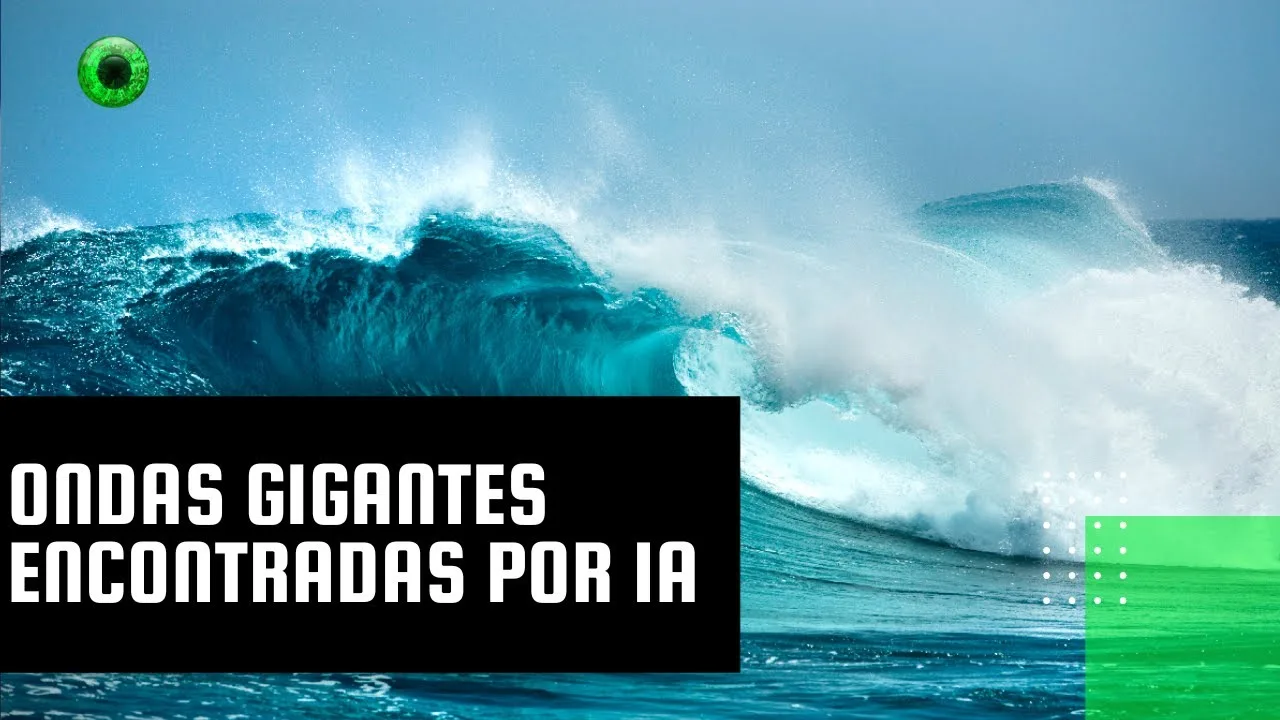 Ondas gigantes encontradas por IA