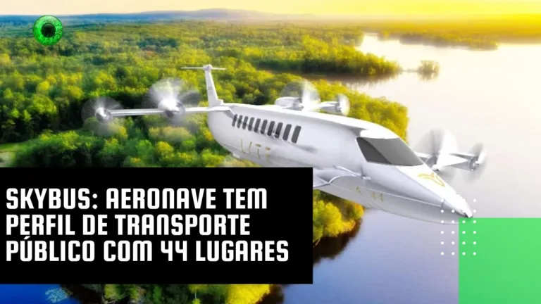 SkyBus: aeronave tem perfil de transporte público com 44 lugares