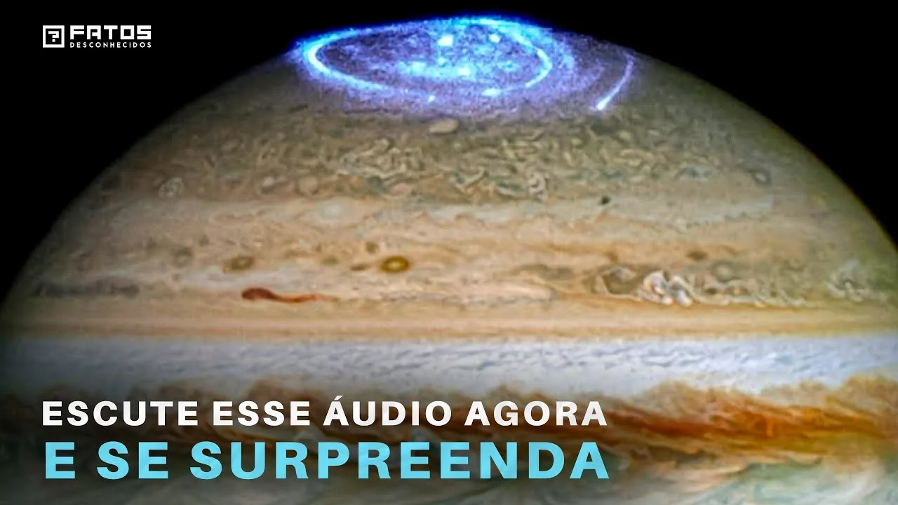 Sonda Voyager grava som de trovão em Júpiter