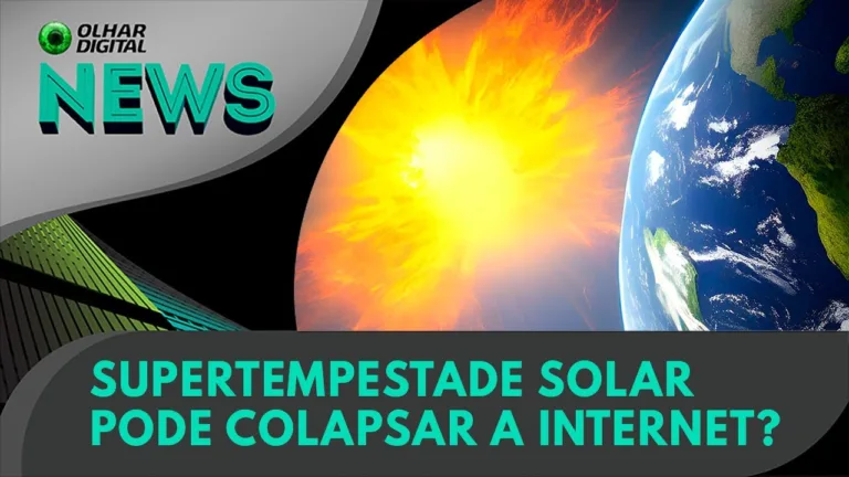Ao Vivo | Supertempestade solar pode colapsar a internet? | 14/11/2023 | #OlharDigital