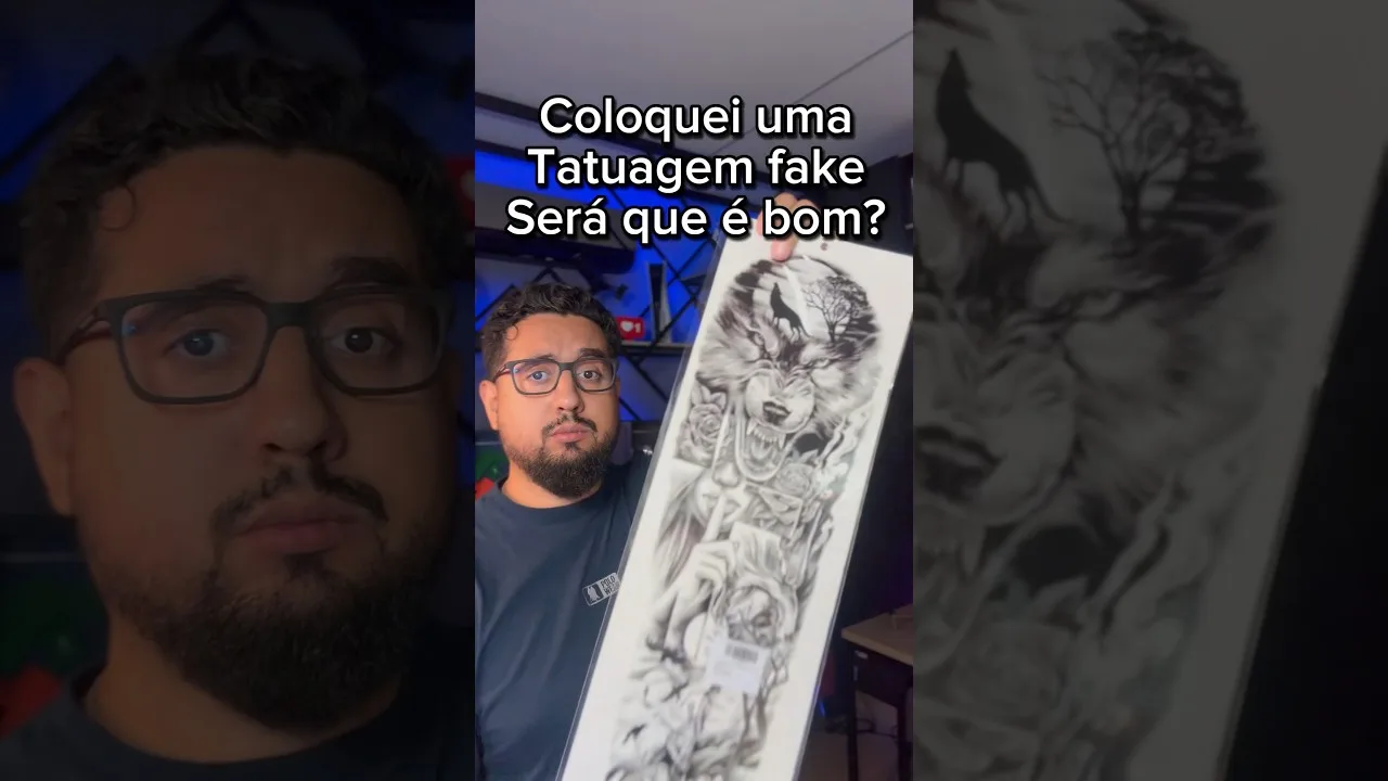 Tatuagem Fake gigante