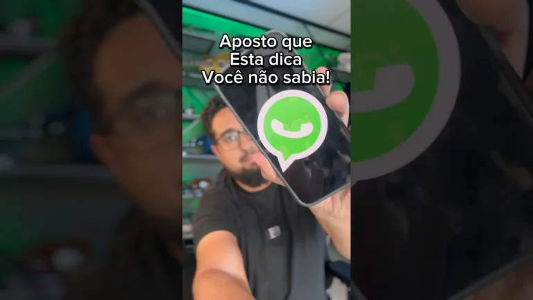 Você não sabia disso no Whatsapp no iPhone