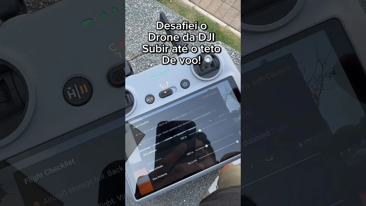 Voo de águia com DJI air 3